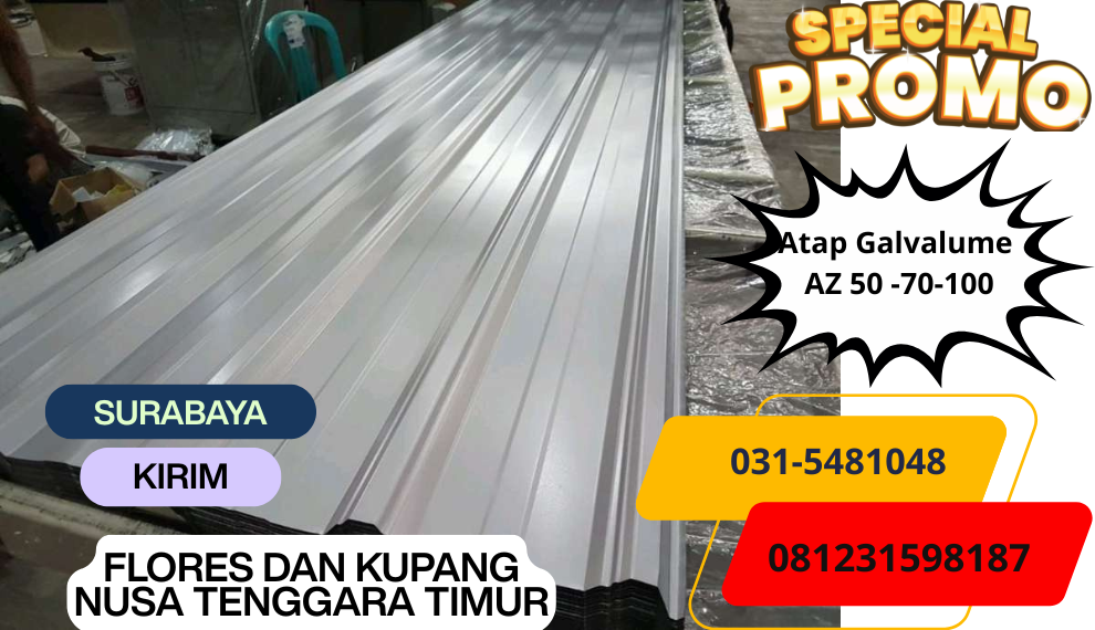 Atap Galvalume KUPANG